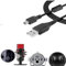 ZHHSUNY PC Mac Computer USB Cable Cord Wire for Hyper-X Quadcast, Blue Ye-ti USB Mic Blackout & Snow-ball iCE (10 FT)