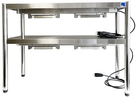 T&S Infrarot-Wärmebrücke, 2 Etagen (80 cm breit - 2 Etagen beheizt - 2000 W)