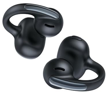 Baseus Open Ear Earbuds Clip On Earbuds Black