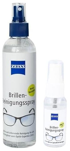 Reinigungsspray von Zeiss für den perfekten Durchblick in der Variation Spray 120ml + 30ml