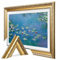GARNUI | 32 inch | Tv Frame Bezel Compatible with Samsung The Frame TV | Antique Gold Color | Quick & Easy Installation | from 32 to 85 (Only for Samsung The Frame TVs, Antique Gold