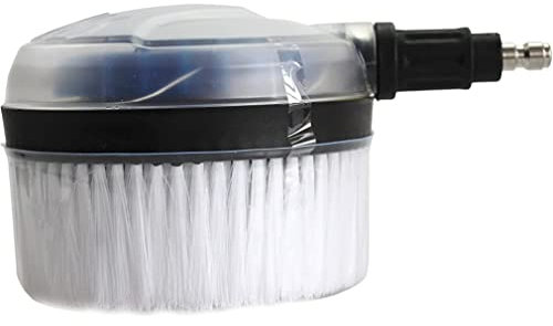 1/4 Quick Insert Rotating Round Soft Brush Rotating Brush Rotary Wash for Pressure Washers, Pressure Washers