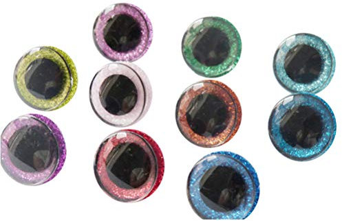 SUPVOX 110 Teile/satz Bunte Sicherheitsaugen Kunststoff Sicherheitsaugen mit Unterlegscheiben für Teddybär Puppe Kuscheltiere Puppe Puppe Machen