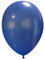 Event Kauf 25-1000 STK. Luftballons Metallic/Standard, Ø ca. 27 cm, Helium (25 Stück, Standard Nr.46: Dunkelblau)