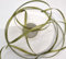 CaPiSo 100m Satinband 3mm Schleifenband Geschenkband Dekoband Satin Hochzeit Weihnachten Weihnachtsband (Armeegrün)