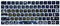 Tastaturabdeckung für Apple iMac Magic Keyboard MLA22LL/ A (Modell: A1644), Silikonhülle mit Muster und Großbuchstaben-Design, US-Layout, Space Man