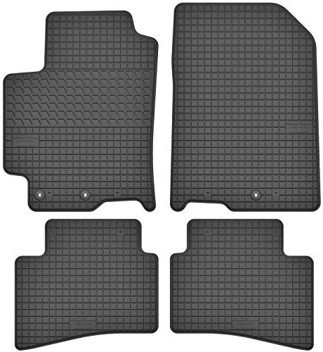 AGCPdirect Gummi Matten Fußmatten Passgenau 4-teilig Set für Kia Rio 2017-2021 und Kia Stonic 2017-2021