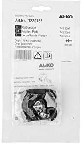 AL-KO Reibbeläge Set AKS 2004/3004/3504 vornhinten inkl. Schrauben Stabilisierungseinrichtung Ersatzteil