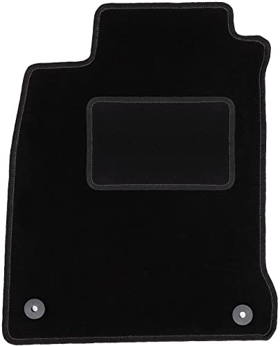 Wielganizator Tapis de sol en velours pour Renault Laguna III liftback break (2007-2015) Noir