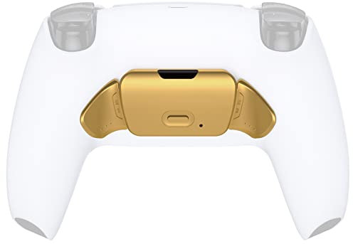 eXtremeRate Rise Back Paddles & Remapper Board Ersatzteil für ps5 Controller eXtremeRate Rise/RISE2.0 Remap Kit Ersatz Metall Taste K1 K2 Rückpaddles-Gold(KEIN Full Remap Kit)