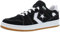 Converse Chuck Taylor All Star Street Mid - Tenis Unisex, Negro/Blanco/Goma, 13 Women/12.5 Men