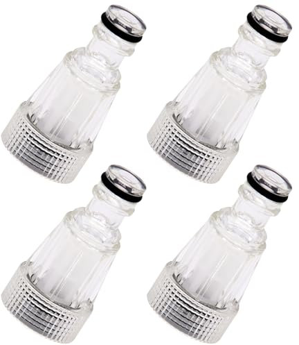 4 Piezas Filtros para Limpiadoras a Presión Filtro de Agua para Lavadora a Presión Accesorios para Limpiadoras a Presión