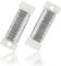 FOMGIIN 2 Piezas Fino Alambre para Manualidades Plata Ø 0,4 mm x 50 m, Alambre de Ganchillo para Joyería, Alambre de Hierro para Flores Decorar, Alambre para Manualidades Suave Hacer Joyas