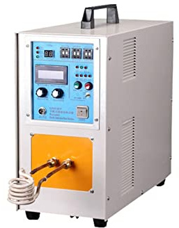 15KW haute fréquence chauffage par Induction four trempe fusion four fer soudeur traitement thermique forgeage haute fréquence four Facile à utiliser pour les débutants et les pros (Color : 15kw, Si