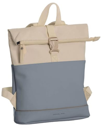 Daniel Ray Rucksack Allentown mit Rolltop-Verschluss - Wasserabweisende Rolltop-Tasche in Soft Blue
