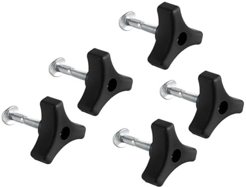 Oiiwowi 5PCS Universal Handrail Handle Lawn Mower Kit, Replacement Blades, Grass Catcher, Wheels