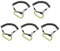 Firm Connection Fishing Missed Rope, 5pcs Set, Built in 49 strand Steel Wire, Usage (Enhanced)