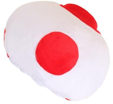 Itkcozcg Modische Hüte, Pilzhut für Halloween, Kostüm, Festival, Party, Versammlung, Kopfbedeckung, saisonale Party, Fotoshootings, Hut, Zubehör, Weiß, weiß, XS-XXL
