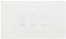 BG Evolve Pearlescent White 3 Gang Custom Grid Switch 1x LED Dimmer 2x 2 Way