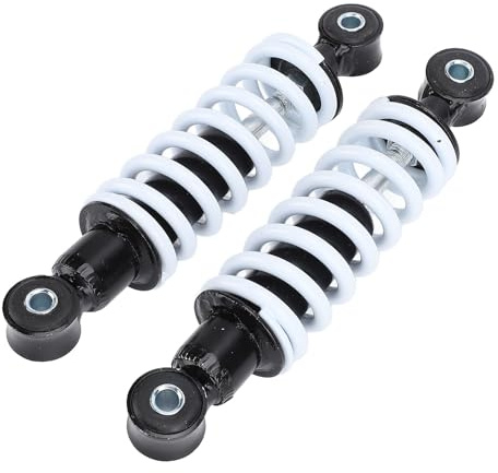 OVAQUIXI Amortisseur Moto Réglable 190mm, Fourche Arrière en Alliage, Compatible Scooter Dirt Bike Pocket Cart, Lot de 2