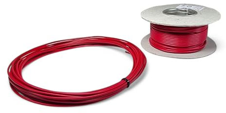 42 Amp 4mm² Single Core Cable 12v 24v Thin Wall Stranded Copper Wire (Red - 30 Metre Reel)