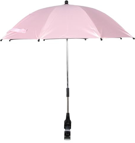 RORPOIR Sombrilla Para Cochecito De Paraguas UV Protección Solar Parasol Infantil Para Paseos Al Aire Libre Sombrilla Para Carrito De Paseo