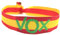 Pulsera Cierre Metalico Ajustable Unisex Hombre y Mujer Regulable Bandera España VOX