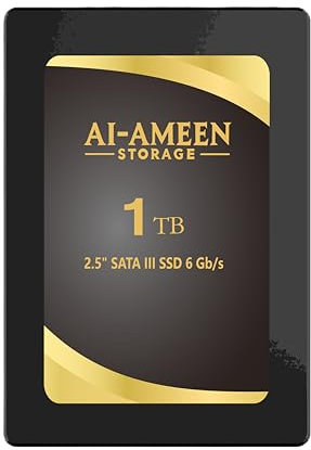 AS-SSD-CST SSD SATA III de 2.5 pulgadas | 64 GB a 1 TB | NAND 3D TLC | Hasta 560 MB/s de lectura y escritura | Bajo consumo de energía | Alta resistencia | Cumple con RoHS (1024, GB)