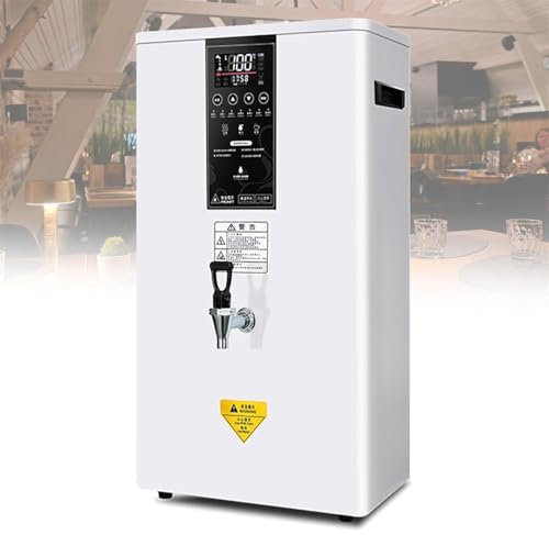 Distributore di acqua calda istantanea, macchina per acqua bollente commerciale, bollitore automatico per acqua calda con display a LED, bollitore per acqua a parete,220V-80L
