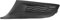 Nieren Schwarz Für VW Für Polo 6R MK5 2009-2014 6R0853666C 6R0853665C Auto Vorderen Stoßfänger Unteren Seite Nebel Licht Grill Grille Panel Abdeckung Trim Kappe Grill Glanz Schwarz(Left)