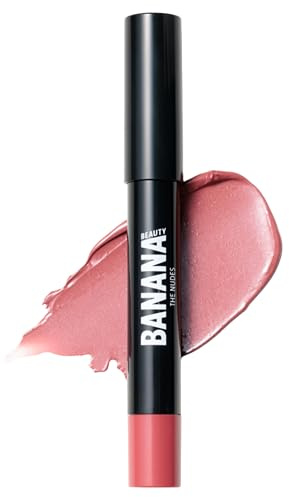 Banana Beauty Lip Butter 2.0 (Nude) – Pflegender Lippenstift – Feuchtigkeitsspendende Lippenbutter mit Hyaluronsäure und Jojobaöl – Veganer & Tierversuchsfreier Lippenstift