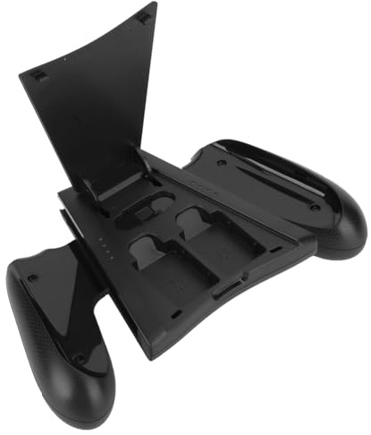 Tomantery Multifunktions-Lade-Gamepad mit Ergonomischem Design für die -Spielekonsole, Bequemer Griff für Gamer, ABS-Material