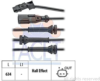 FACET ABS-Sensor 21.0056 634mm