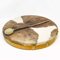 Shamandrum Ø 45 cm Rahmentrommel Rund Ziegenhaut Behaart im mysevendo Set Shaman Drum Goat Skin inkl. Stick