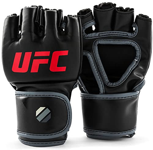 UFC Unisex Contender Handschuhe, 142 g, MMA-Handschuhe, Schwarz, Größe S/M