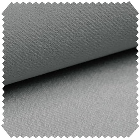 novely® ARTENA - Samtiger Velours-Möbelstoff - Anschmiegsamer Polsterstoff - Robuster Bezugsstoff - Pflegeleichte Meterware 1lfm | Farbe: 15 Betongrau