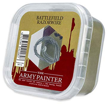 The Army Painter | Basing: Razorwire | Mimics a war-torn backdrop | Foundation | For a realistic look