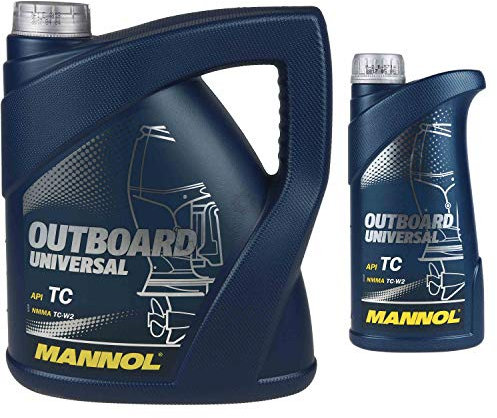 5 Liter OriginalMANNOL Motoröl Outboard Universal API TC Engine Oil Öl