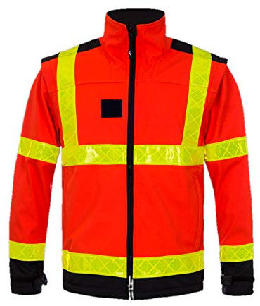 Veste Haute Visibilité Sapeurs-Pompiers - Manches Amovibles (L)