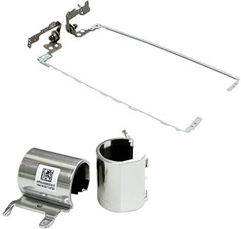 GinTai LCD Screen Hinges + Silver Cover Replacement for HP 15-bs0xx 15-bw0xx 15-bs1xx 924899-001