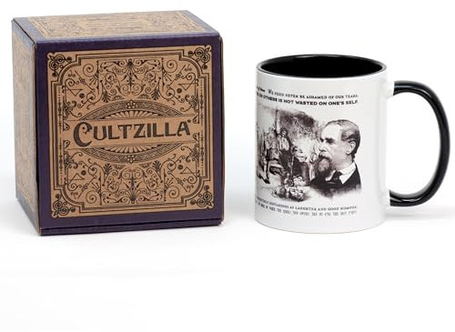 Cultzilla Tasse mit Zitaten von Charles Dickens
