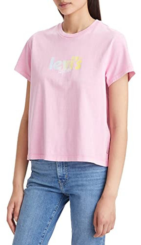 Graphic Classic Tee T-Shirt Femme Prism Pink (Rose) S -
