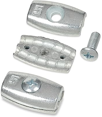 50x 3mm Eiform Drahtseilklemmen Drahtseil Seilklemmen