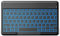 EasyAcc Bluetooth-Tastatur, kabellose Bluetooth-Tastatur kompatibel mit Windows/Android/iOS, Tastatur mit Spanisch Layout Tablets, Hintergrundbeleuchtung