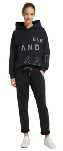 Elbsand Alvis Damen Sweatjacke mit hohem Kragen, Zip-Jacke, Reißverschluss, Regular Fit