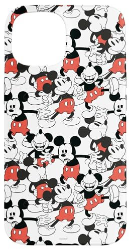 iPhone 15 Disney Mickey Mouse Expressions Print Case