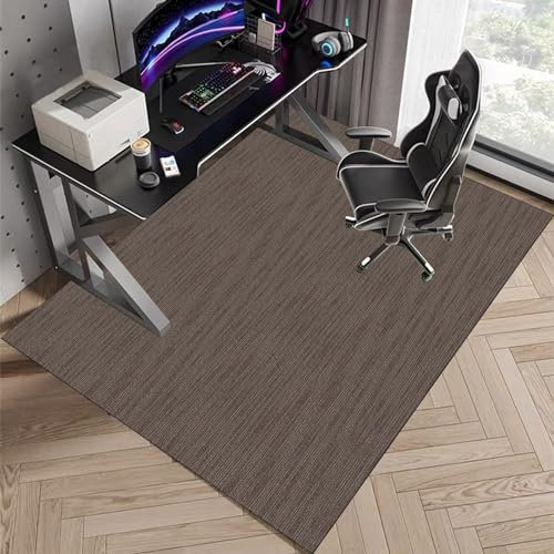 XangWu 180 x 200 cm Bürostuhl Unterlage Teppich Gaming Bürostuhl Stuhlmatten Schreibtischstuhl Unterlage Teppich-Stuhlmatte Schutzmatte für Teppichböden Bodenmatte Stuhlunterlage für Büro/Zuhause