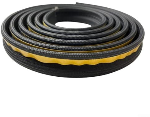 Cuerda autoadhesiva para estufa, sello de puerta, leña, estufa, horno, pegamento para estufa de leña, tira selladora resistente al calor (2 metros)