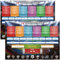 AhfuLife 2 Stück EM Spielplan Poster für Euro Dekoration 2024 - A2 Format EM Fussball Planer - Enthält 24 Mannschaften Gruppen Knockout und Finale alle Ergebnisse der Spiele(Gefaltet, 42cm x 59cm)