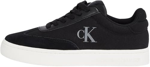 Calvin Klein Femme Classic Cupsole Low Mix MG WN Yw0Yw01636 Baskets, Black (Black/Bright White), 39 EU